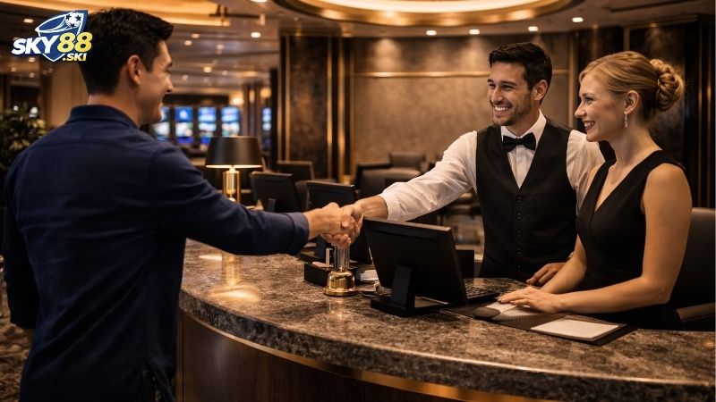 Liên hệ Sky88 trong hệ thống cá cược casino trực tuyến nhanh